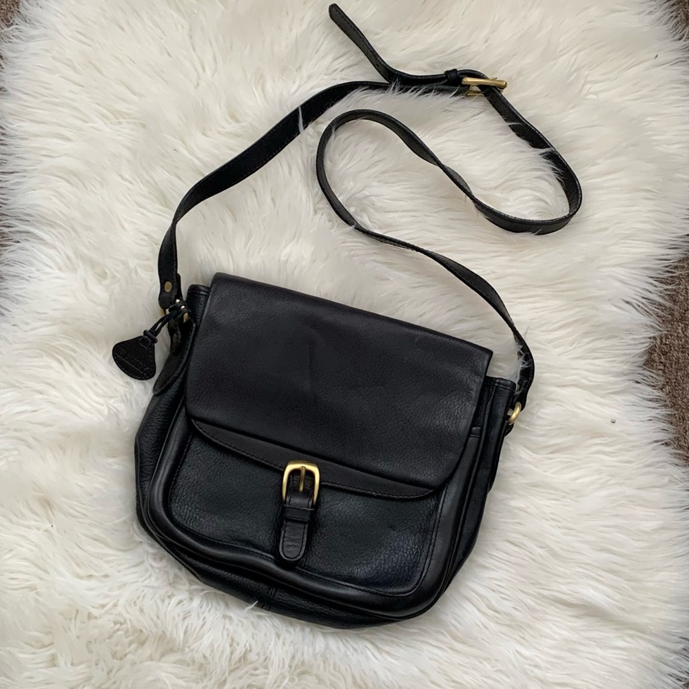 Bally Black Leather Shoulder Bag